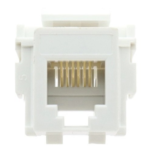 Conector Hembra Jack Coupler Rj11 6p6c Cat 3 Versatap