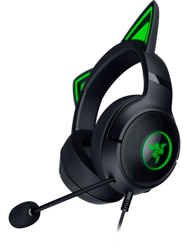Razer Kraken Kitty V2 - Usb Headset With Rgb Kitty Ears Bl