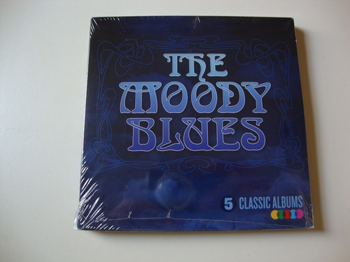 The Moody Blues Box 5 Cd´s 5 Classic Albums Lacrado Versão do álbum Estandar