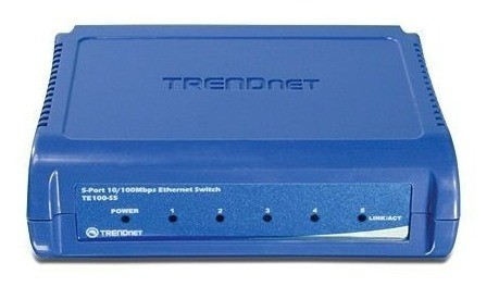 Switch Trendnet Te100-s5 5 Puertos 10/100 Mbps