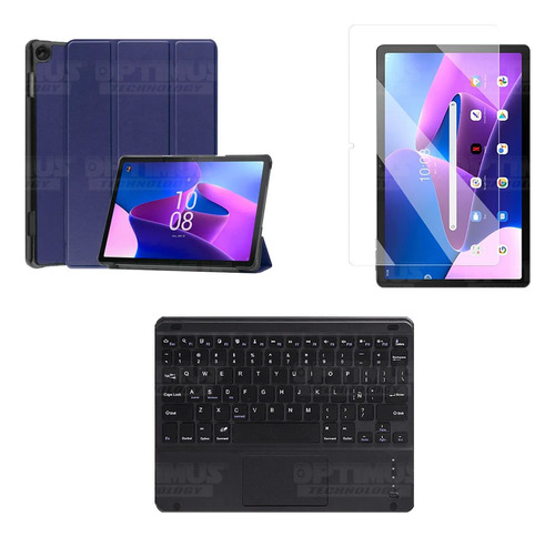 Screen Case Teclado Bt Tablet Para Lenovo M10 3rd Gen Tb-328