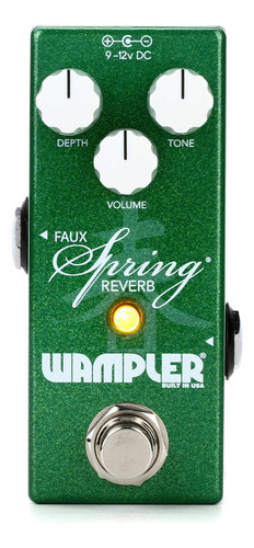 Pedal de efeito de guitarra Wampler Mini Faux Spring Reverb