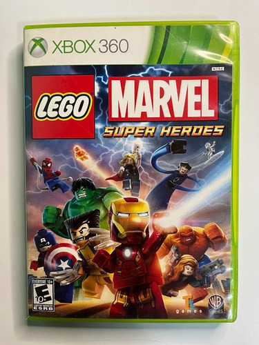 Lego Marvel Super Heroes Xbox 360 Original