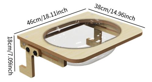 Hamaca De Gato De La Ventana De Gato, Transparente Fácil De