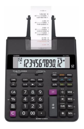 Calculadora Casio Hr-150 Rc Con Rollo (37407) - Sonivox