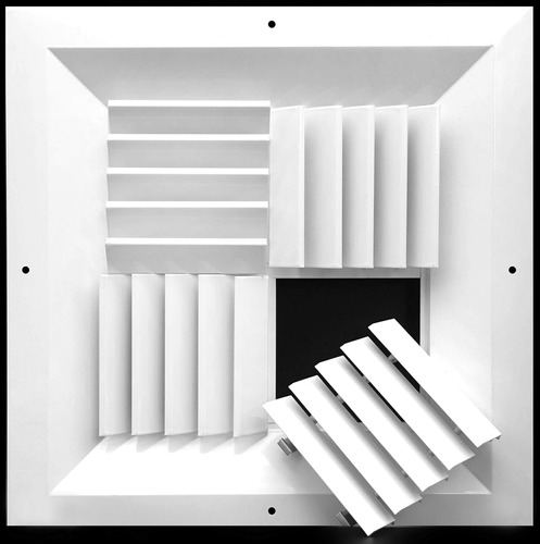 Rejilla Aire Aluminio Extruido 10.0 in Ancho X Alto Para 1