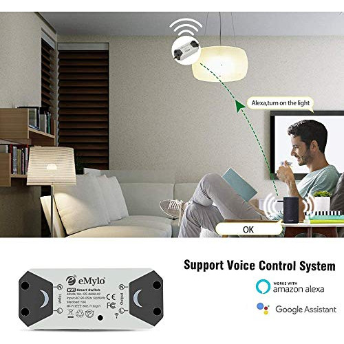 Módulo De Control Remoto De Luz Inalámbrica Emylo Wifi Relay