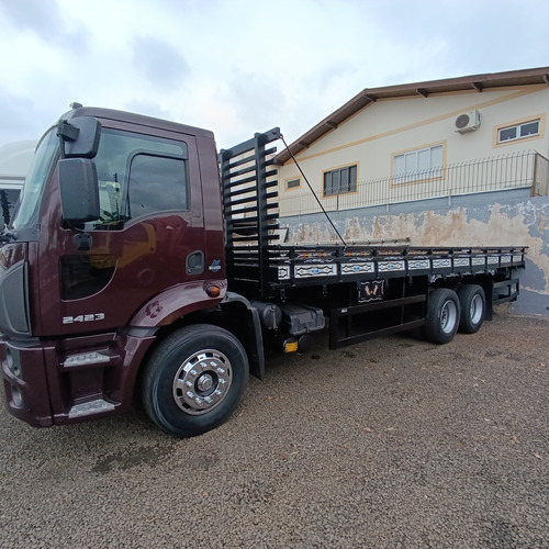 Ford Cargo 2423 Ano 2015 Único Dono Carroceria