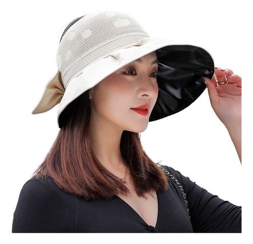 2 Pcs Sombrero De Mujer Protección Solar Commuter Moda