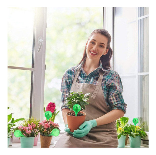 8 Globos De Riego De Plantas Bolas De Autorriego Automáticas