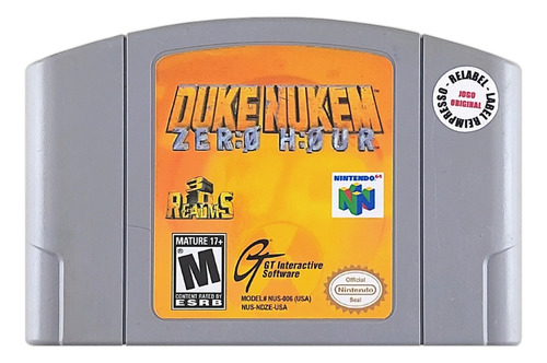 Duke Nukem Zero Hour Original Nintendo 64 N64