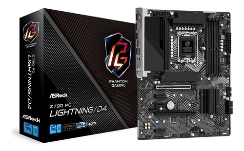 Tarjeta Madre Asrock Z790 Intel 12th Gen Ddr4