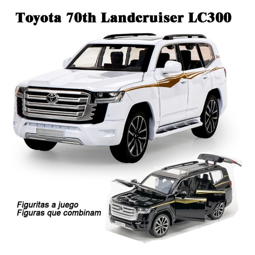 Carro De Metal En Miniatura Para Toyota Land Cruiser Lc300 2