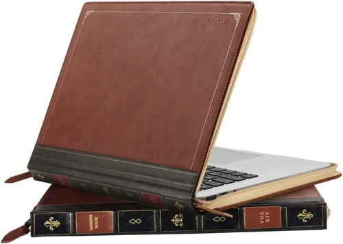 Funda Estilo Libro Para Macbook Pro 16 M2 M1 A2780 Cuero