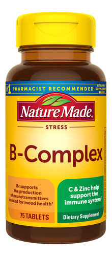 Complejo De Estrés B Con Vitamina C Y Zinc, M34ap