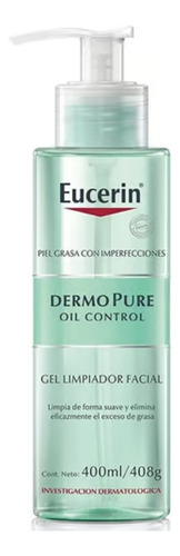 Eucerin Dermopure Gel Limpiador 400ml Original Tienda 