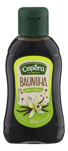 Aroma Artificial Baunilha Cepêra Frasco 30ml