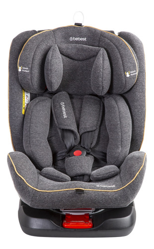 Silla De Auto Convertible Supra 360° Gris