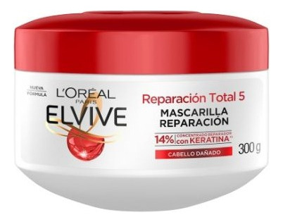 Crema De Tratamiento Reparación Total 5 Elvive L´oréal 300g