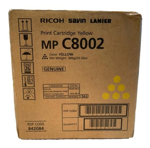 Toner Ricoh  Mpc6502 Mpc8002 Colores Cian Magenta Amarillo