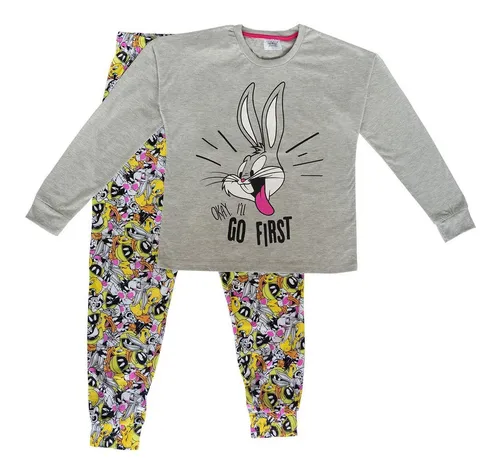 Pijama looney tunes mujer clearance