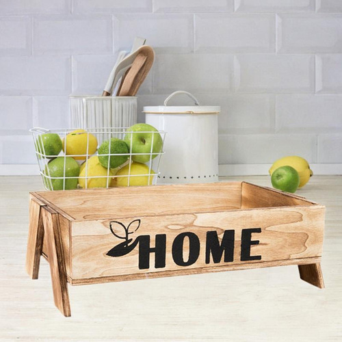 Cesta De Madera , , Cesta Para Comida, Bandeja Para Servir,