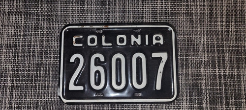 Matricula De Bici Colonia 26007 Conf