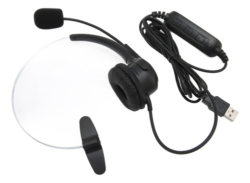 Auriculares Usb Con Micrófono Con Cancelación De Ruido