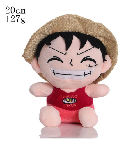 Muñeca De Peluche De Monkey D. Luffy De One Piece, Regalo De