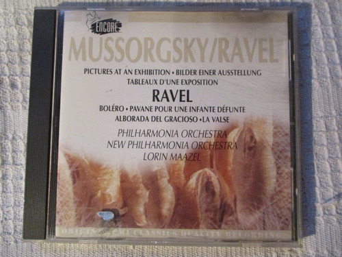 Imagen 1 de 4 de Mussorgsky / Ravel - Pictures At An Exhibition Bolero Pavane