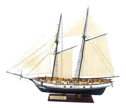 Modelo De Artesanal Diy Para Construção De Modelo De Barco