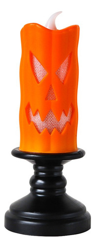 Lámpara Electrónica Sin Llama Con Velas Led De Halloween, 10