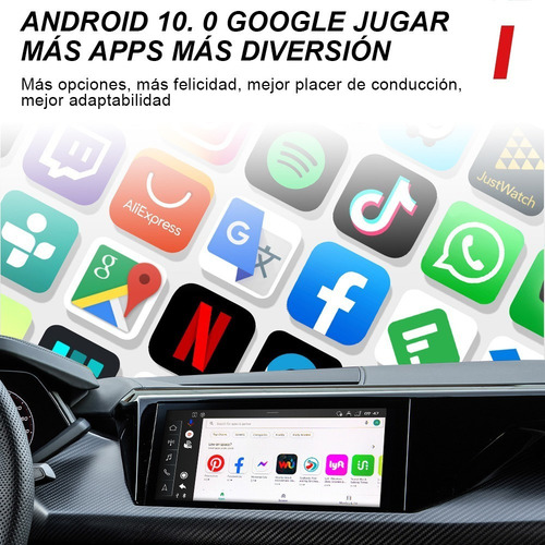Carplay Ai Box Android Auto Para Netflix Youtube Wifi 2+32g