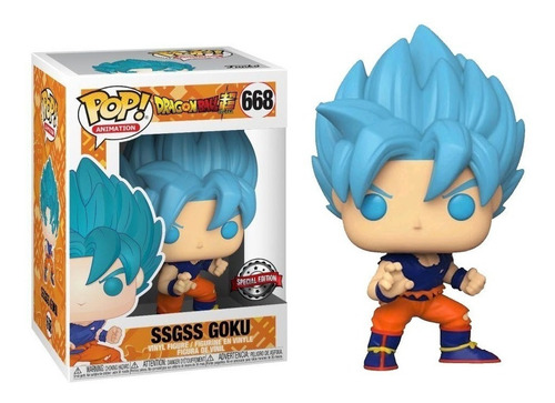 Funko Pop! Animation Dragon Ball Z Ssgss Goku #668