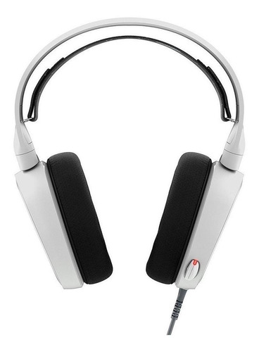 Audífonos gamer SteelSeries Arctis 5 blanco con luz rgb LED