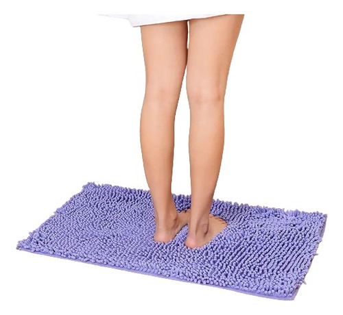 Alfombra Baño Microfibra Color Bajada Ducha Ultra Absorbente