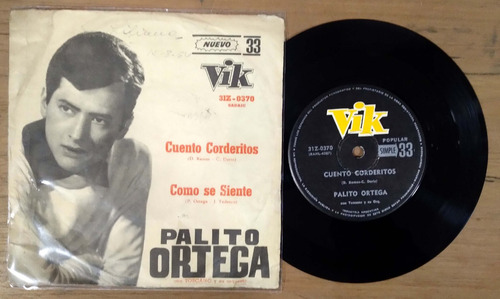 Palito Ortega Cuento Corderitos Disco Simple Vinilo