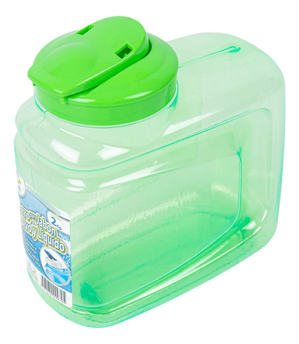 Dispenser Para Jabon En Polvo Y Liquido Verde Crom