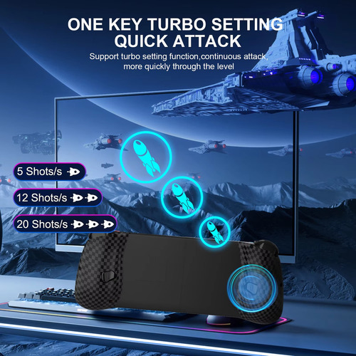Gamepad Tech TWG-MG37 Expandible Controlador De Celular Con Joystick Para Android Ios consola Switch ps4 ps3 pc sistema Tesla En El Auto juegos En Plataformas Como Smart Tvs cajas De Tv