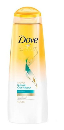 Shampoo Dove Nutrição Óleo Micelar 400ml