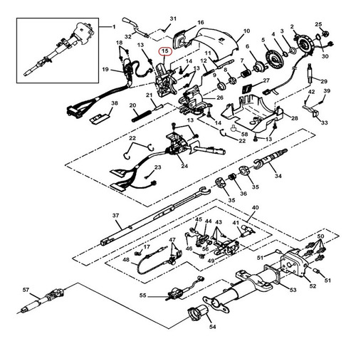 Caja Cilindro Encendido Chevrolet K2500 Pickup 7.4l V8 1995