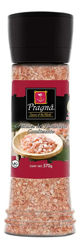 Sal Rosa Del Himalaya Entera Pragna Coarse Salt Molino 370g