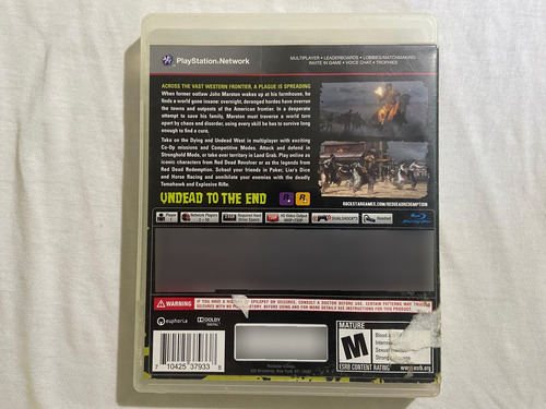 Red Dead Redemption Undead Nightmare Ps3 (Usado)