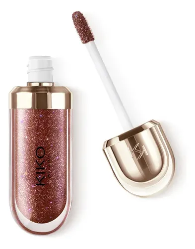 Novo! Kiko Milano 3d Hydra Lipgloss 44 Disruptive Brown | Frete grátis