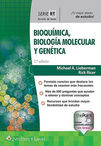 Libro Bioquimica, Biologia Molecular Y Genética. 7