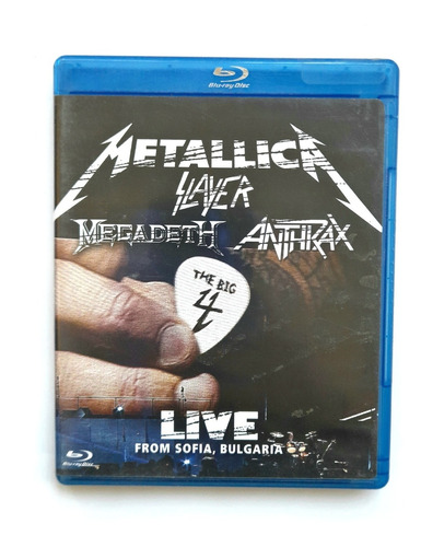 Metallica Slayer Megadeth Anthrax - Blu-ray Orig - Germanes