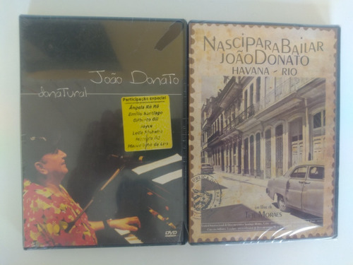 Dvd João Donato Nasci Para Bailar / Donatural Novos Lacrados