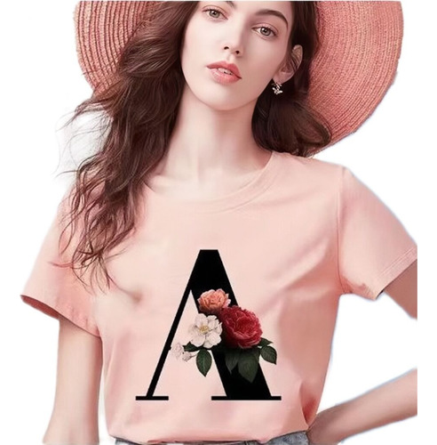 Playeras Mujer,camiseta Casual Para Mujer