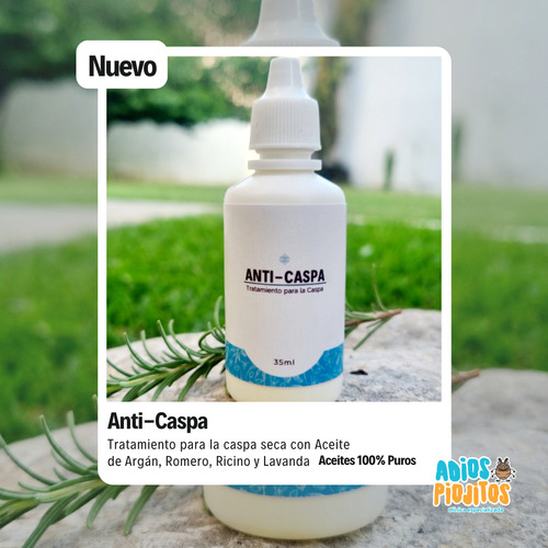Anticaspa Con Aceite De Argán Hidratación Intensa Caspa 35ml