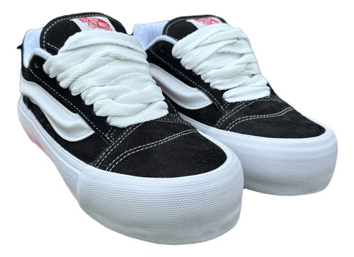 Vans Knu Skool Negro C/blanco Originales Importadas